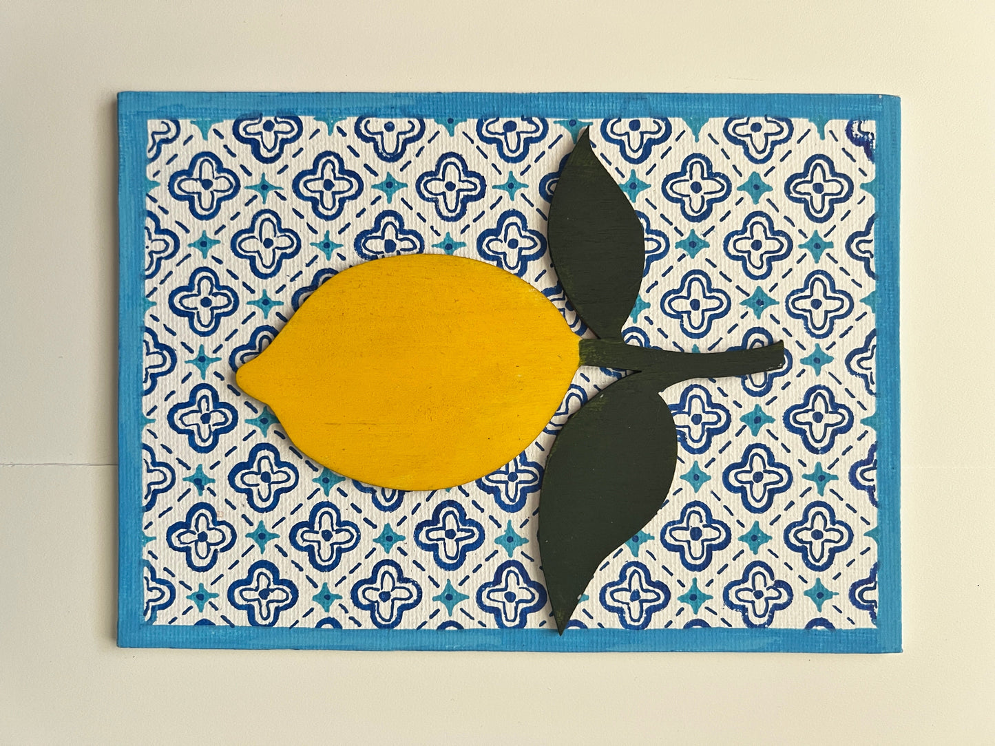 Lemon Greek plaque