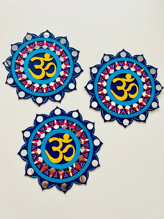 Blue Pink Om