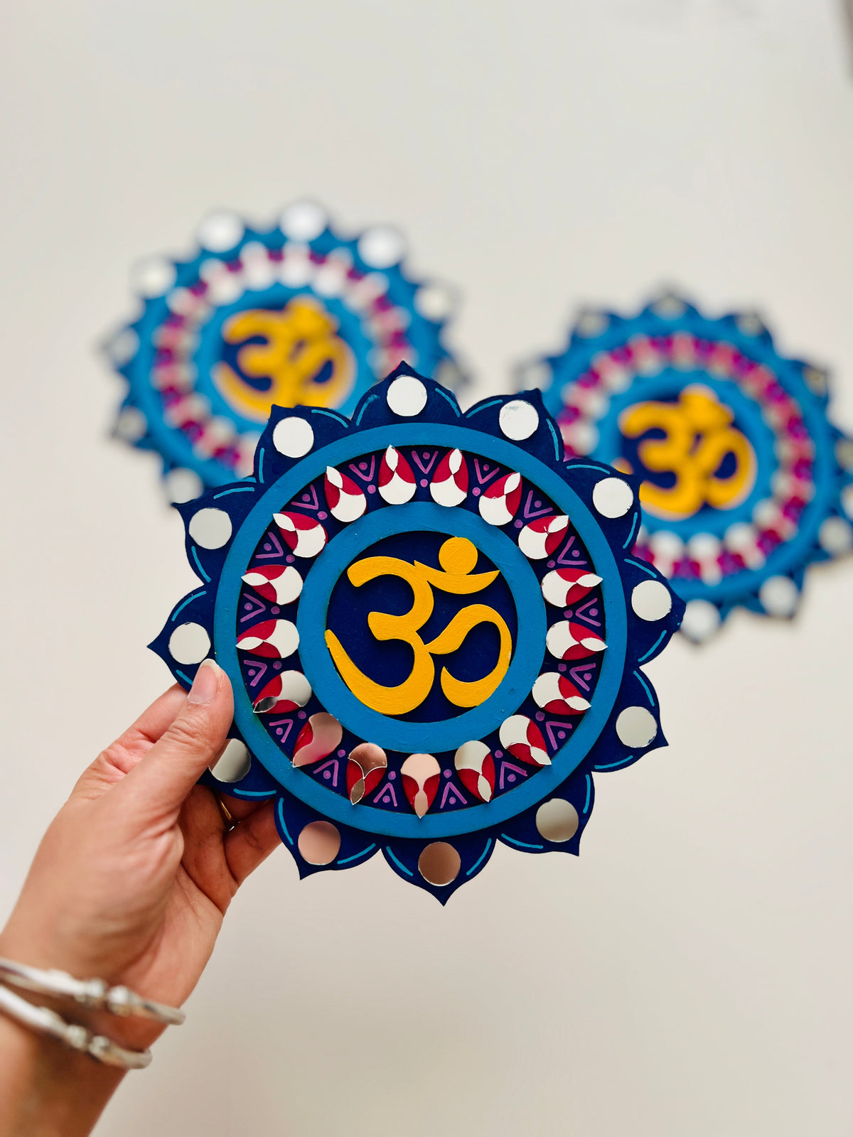 Blue Pink Om
