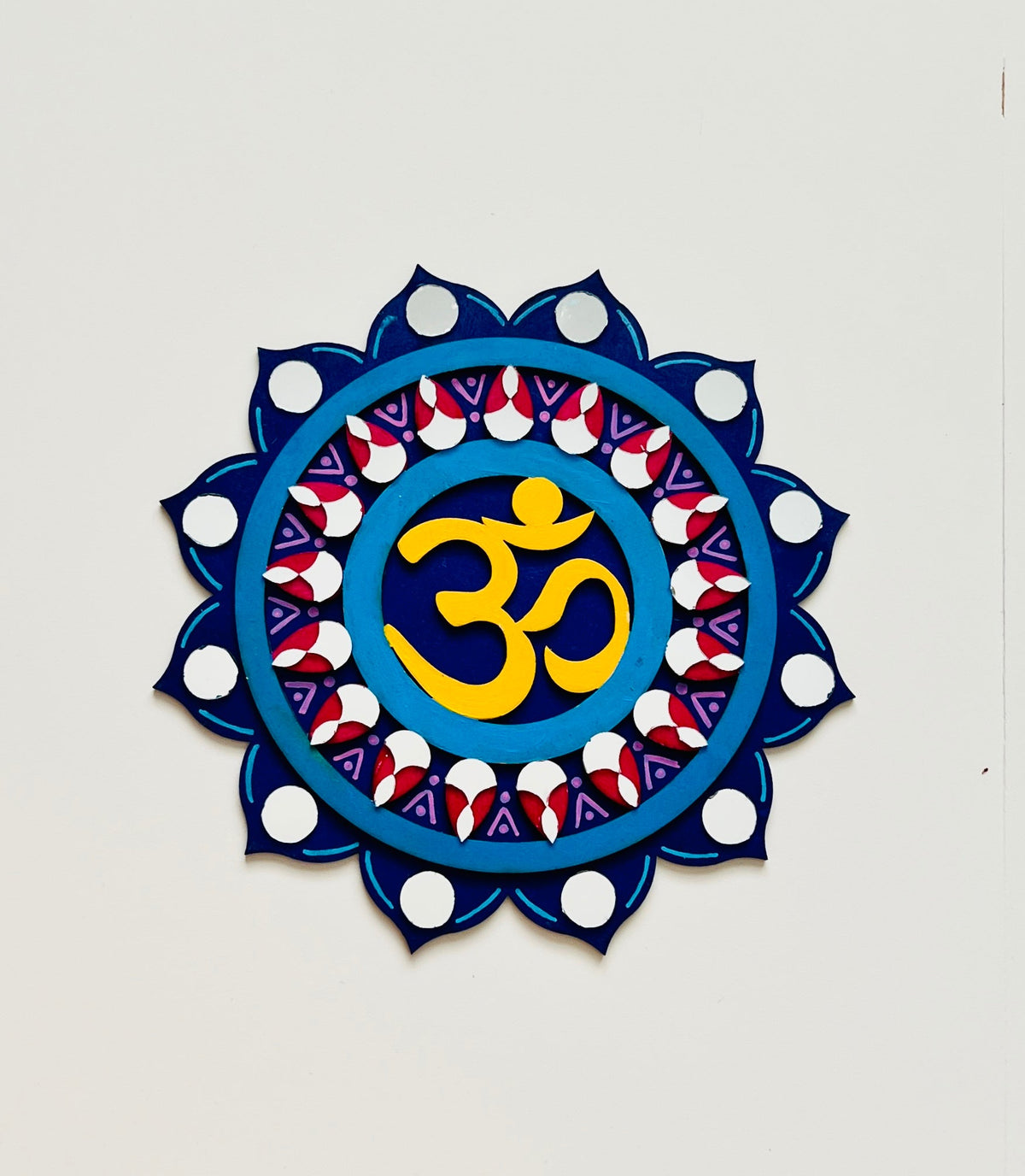 Blue Pink Om