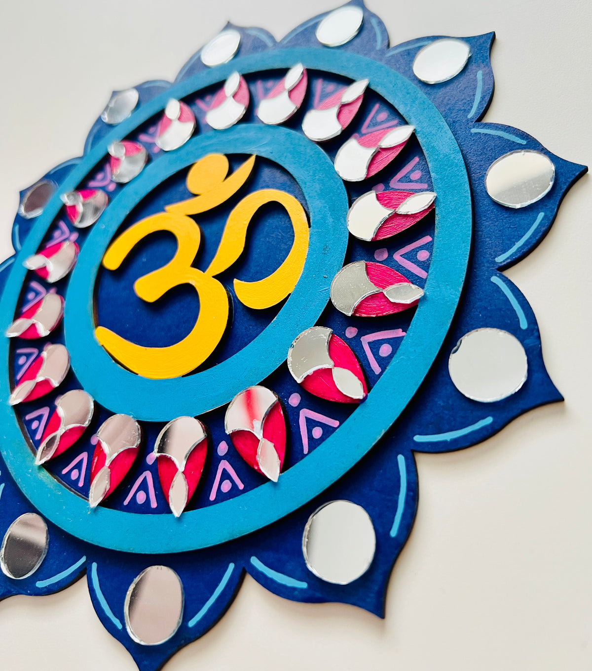 Blue Pink Om
