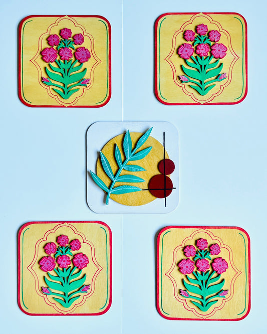 Boho leaf plate