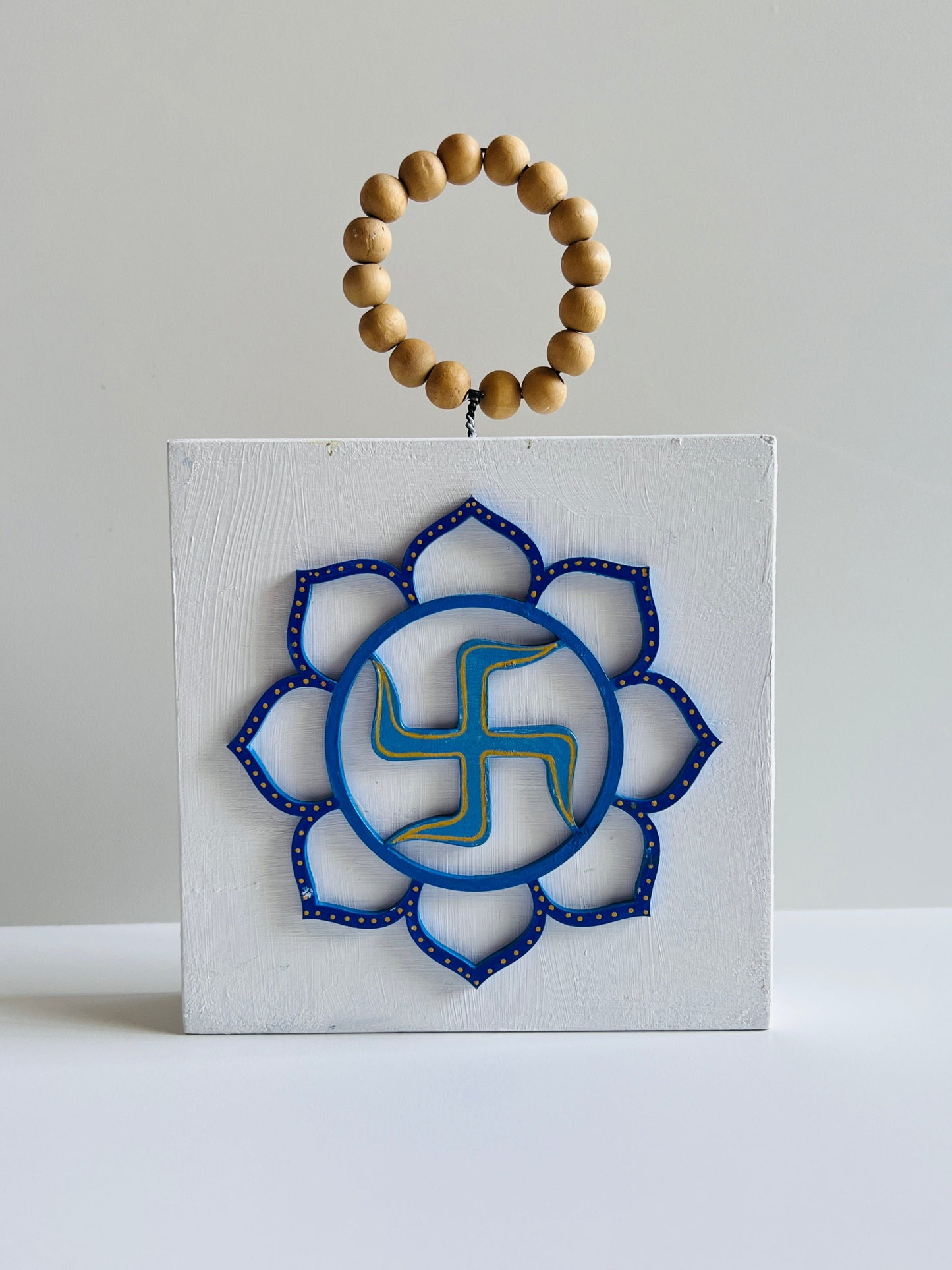 Decorative blocks hindu symbols