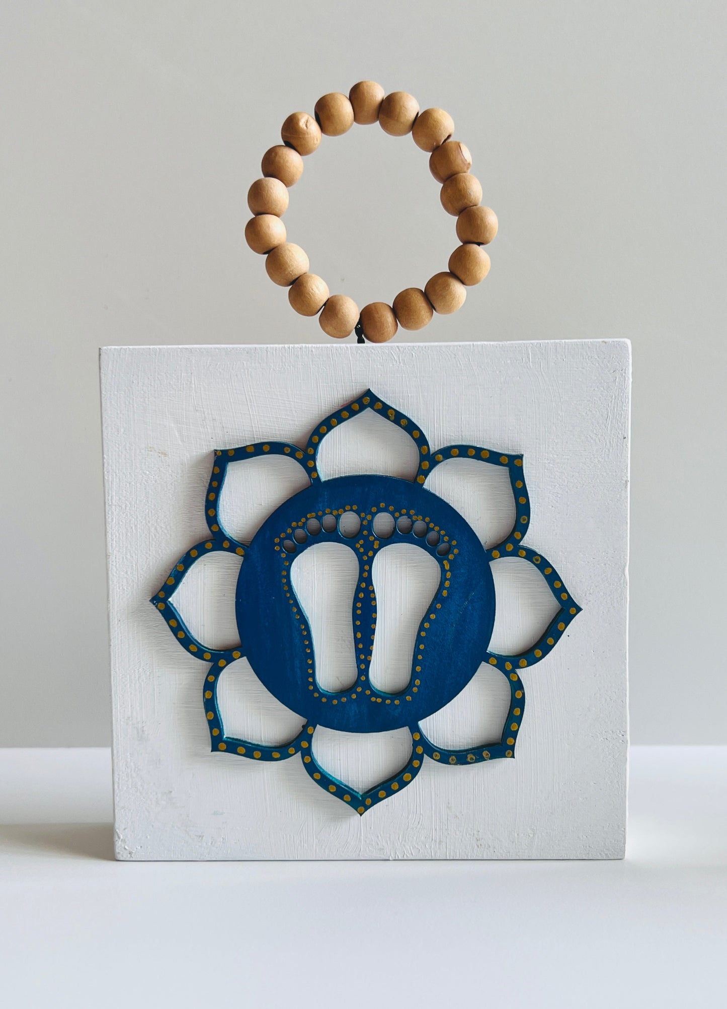 Decorative blocks hindu symbols