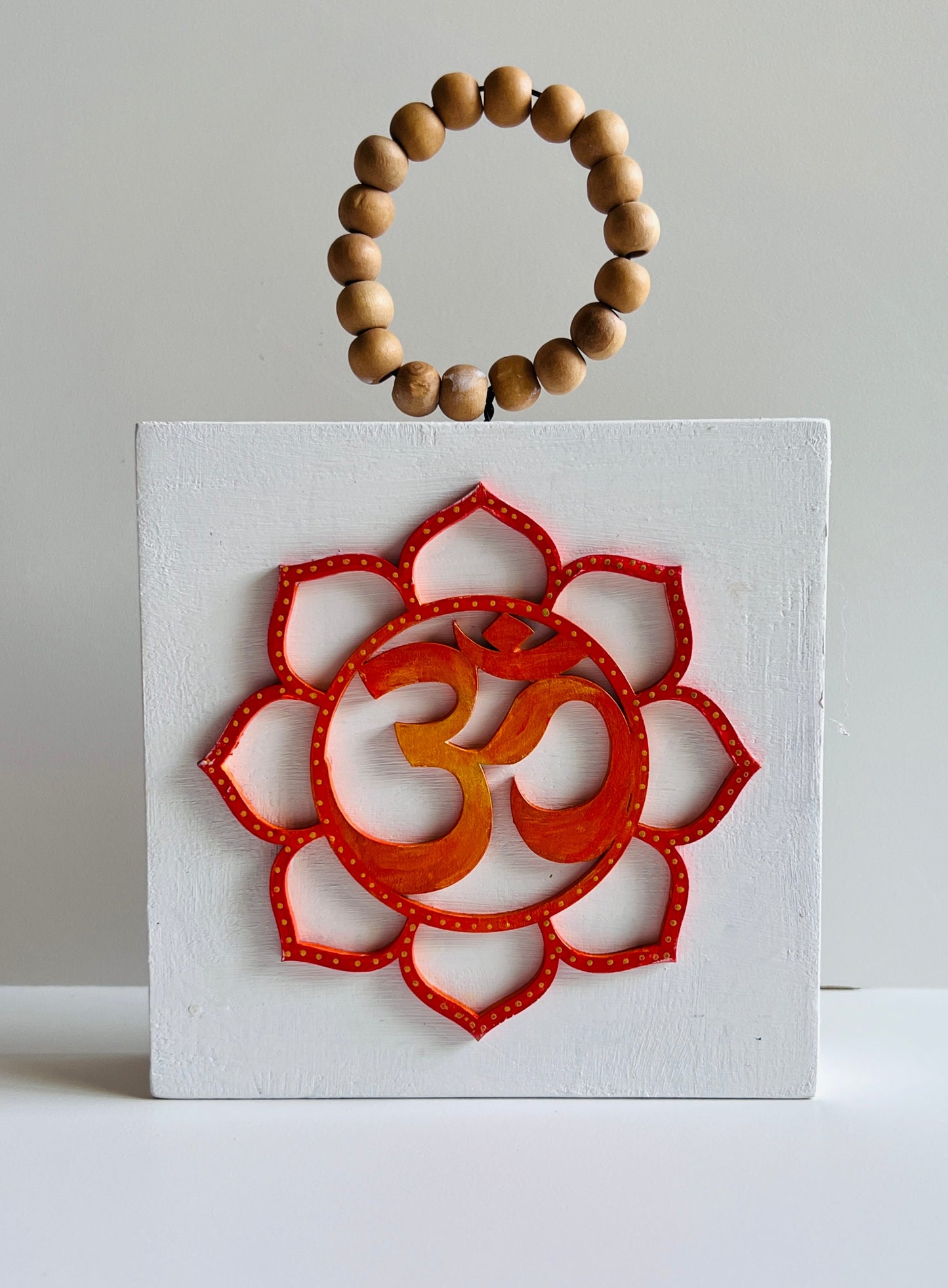 Decorative blocks hindu symbols