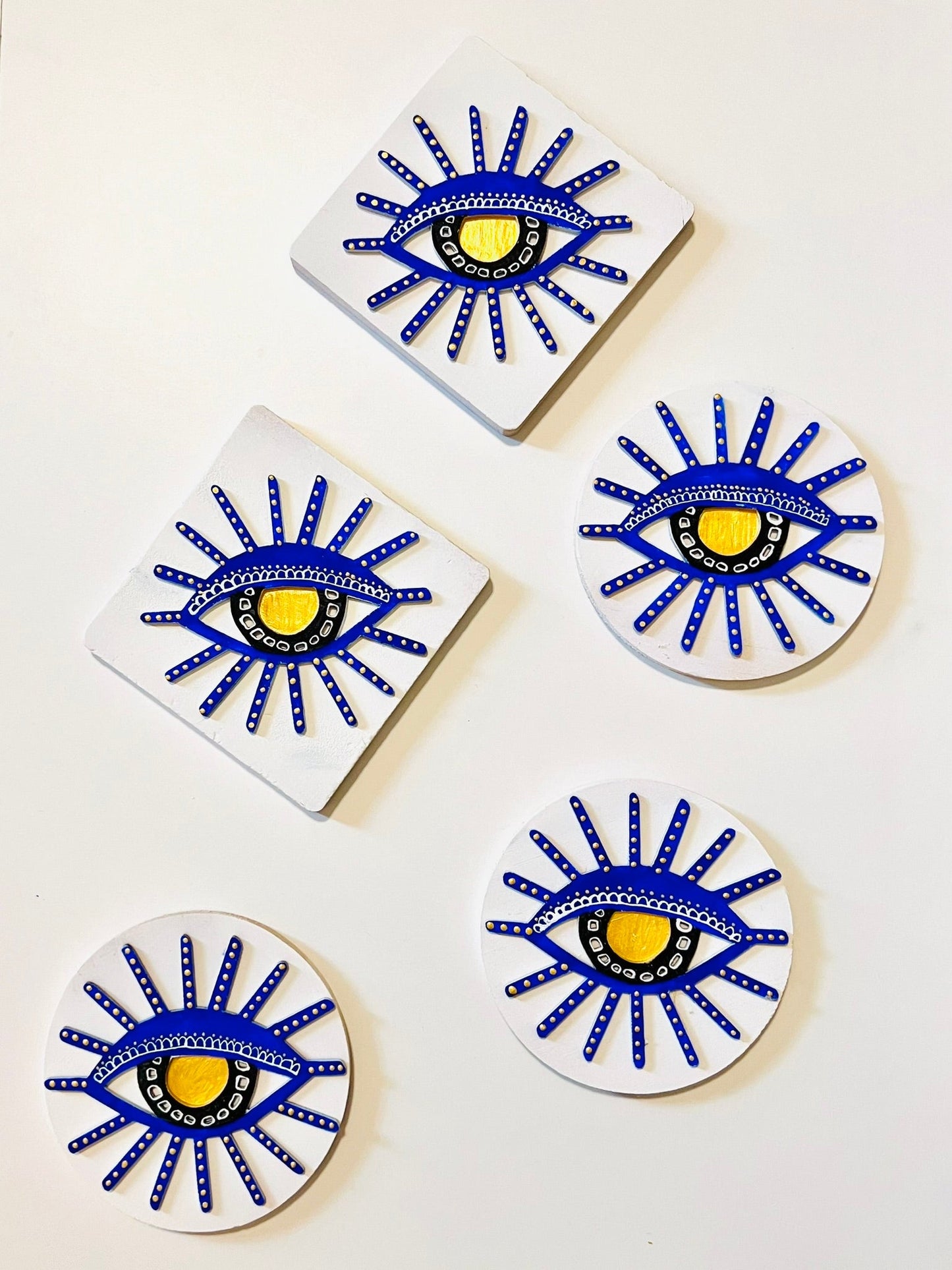 Evil eye magnet