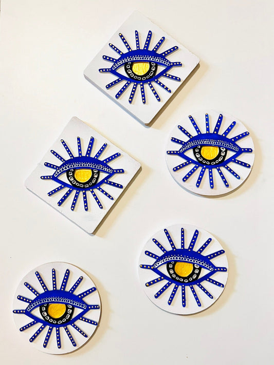 Evil eye magnet