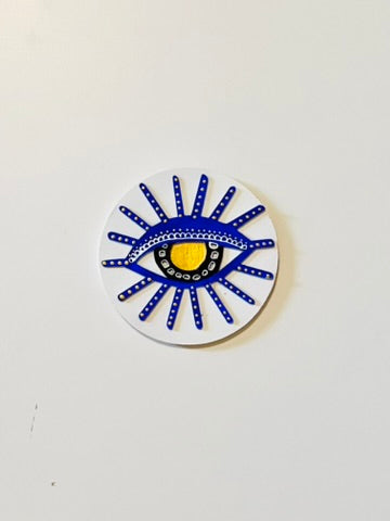 Evil eye magnet