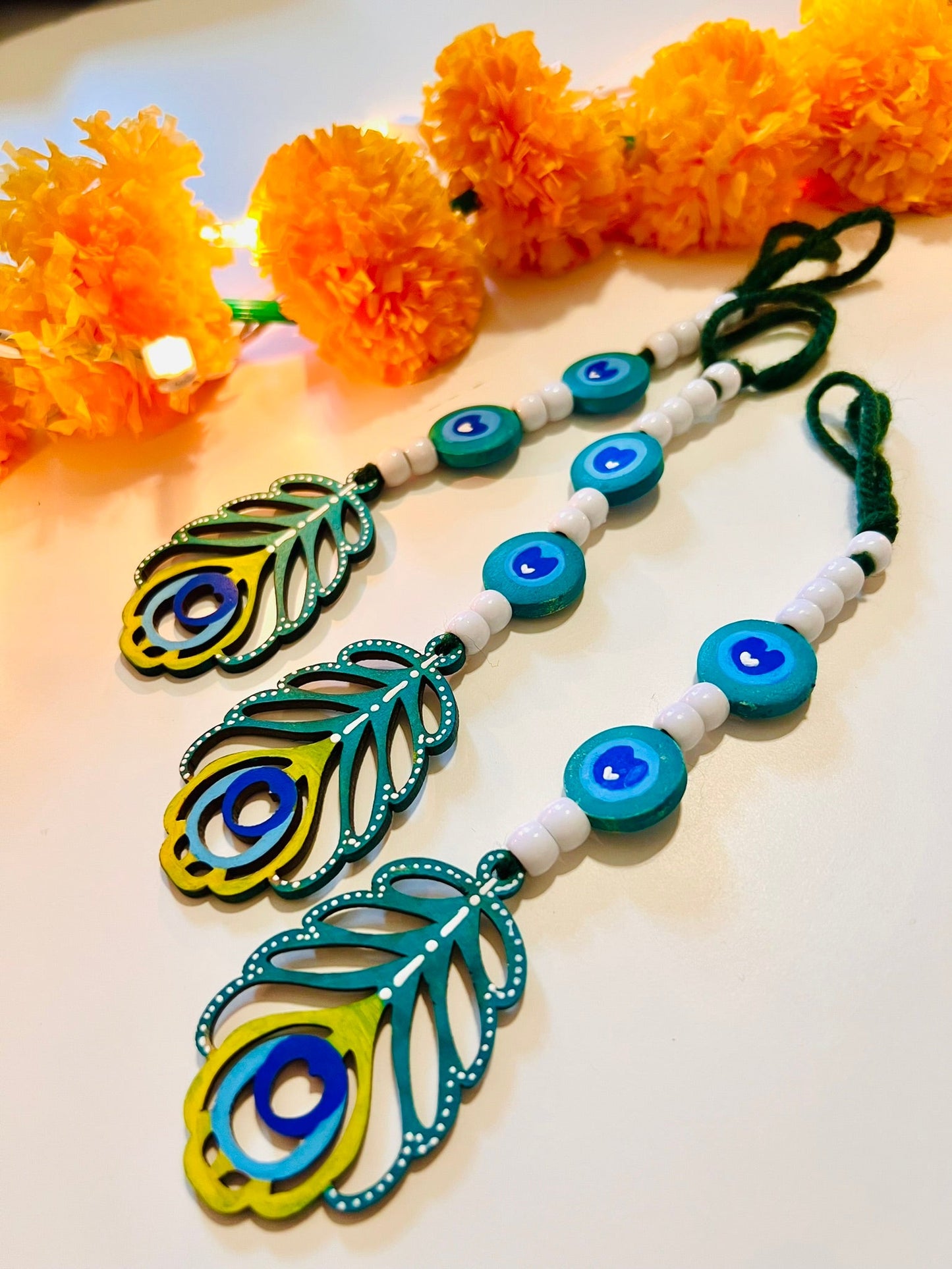 Feather hanging