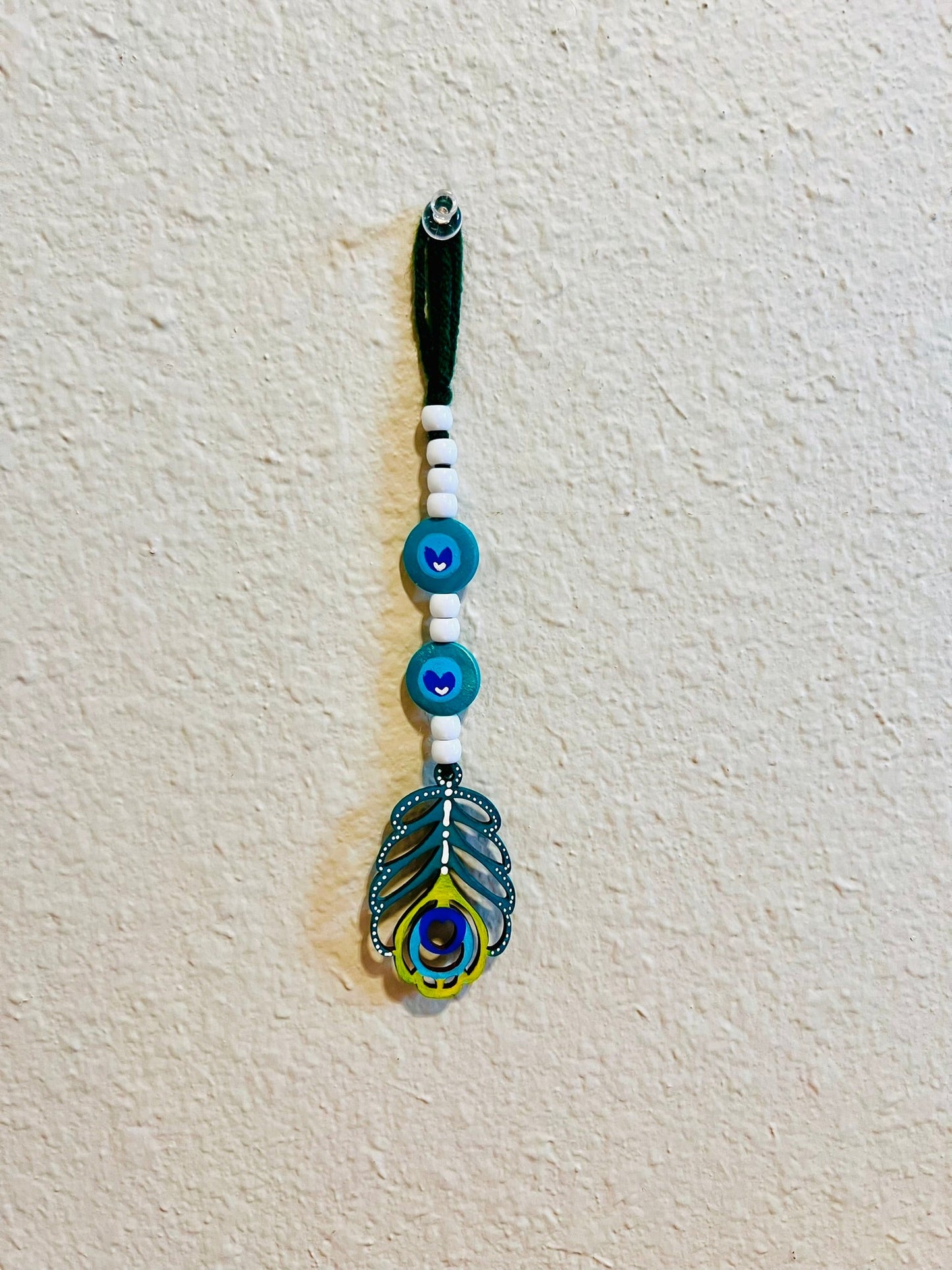 Feather hanging