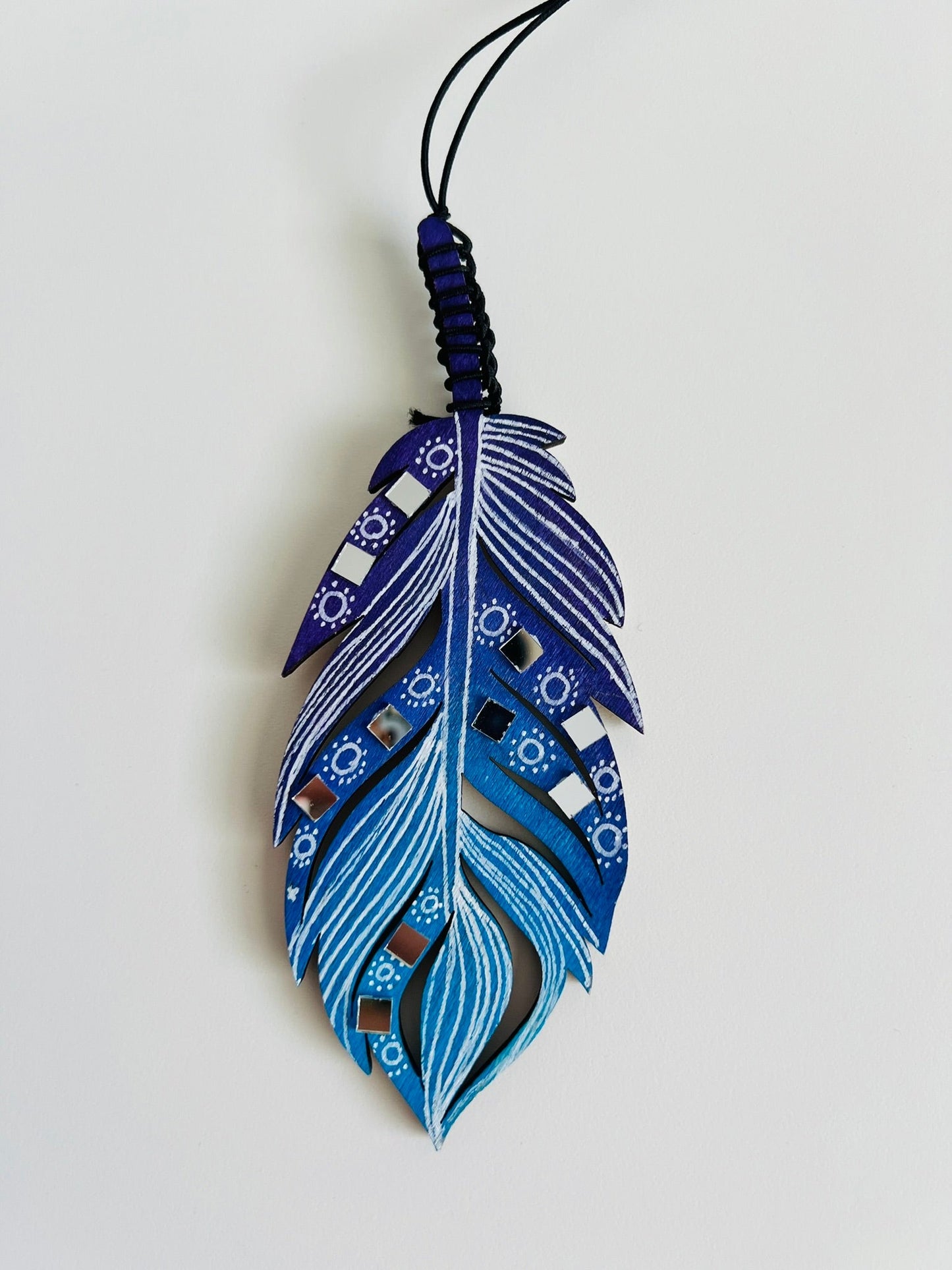 Feather hanging