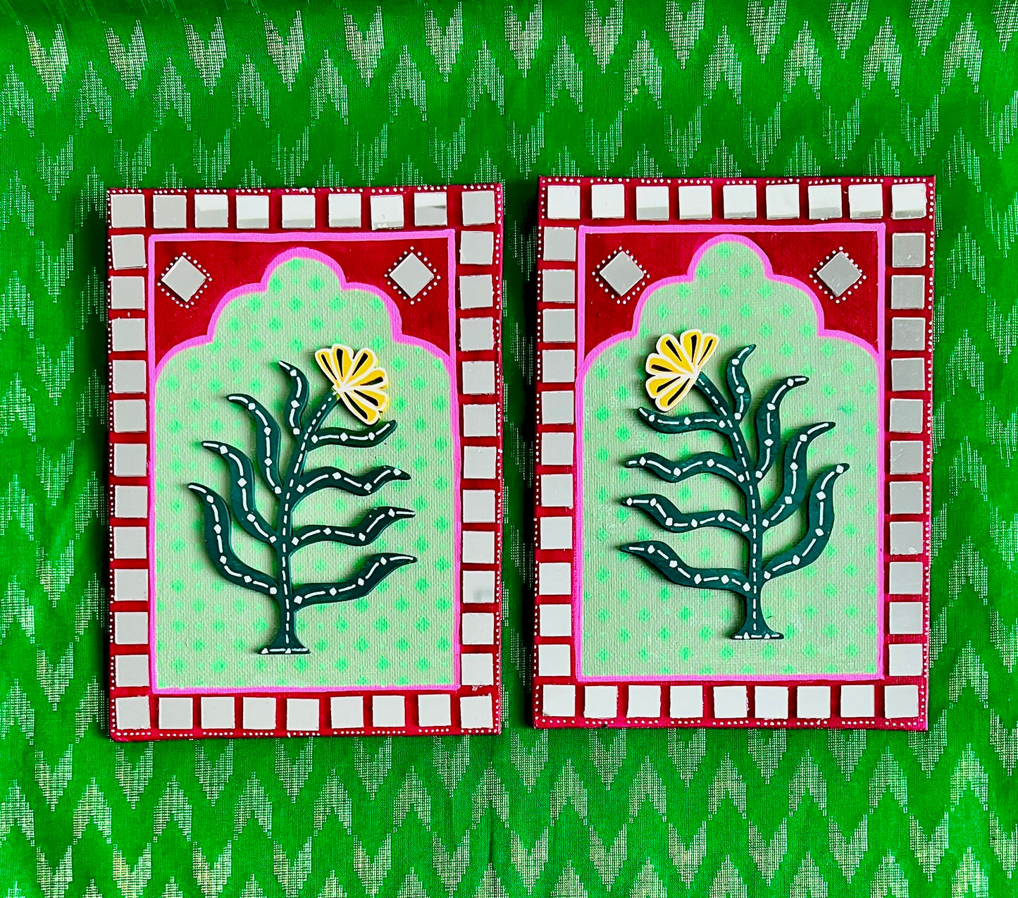 Floral Bliss: Handcrafted Ornate Bloom Vintage Style