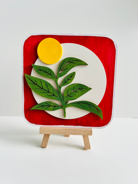 Sunrise Surprise ; Modern Botanical Minimal Boho Chic