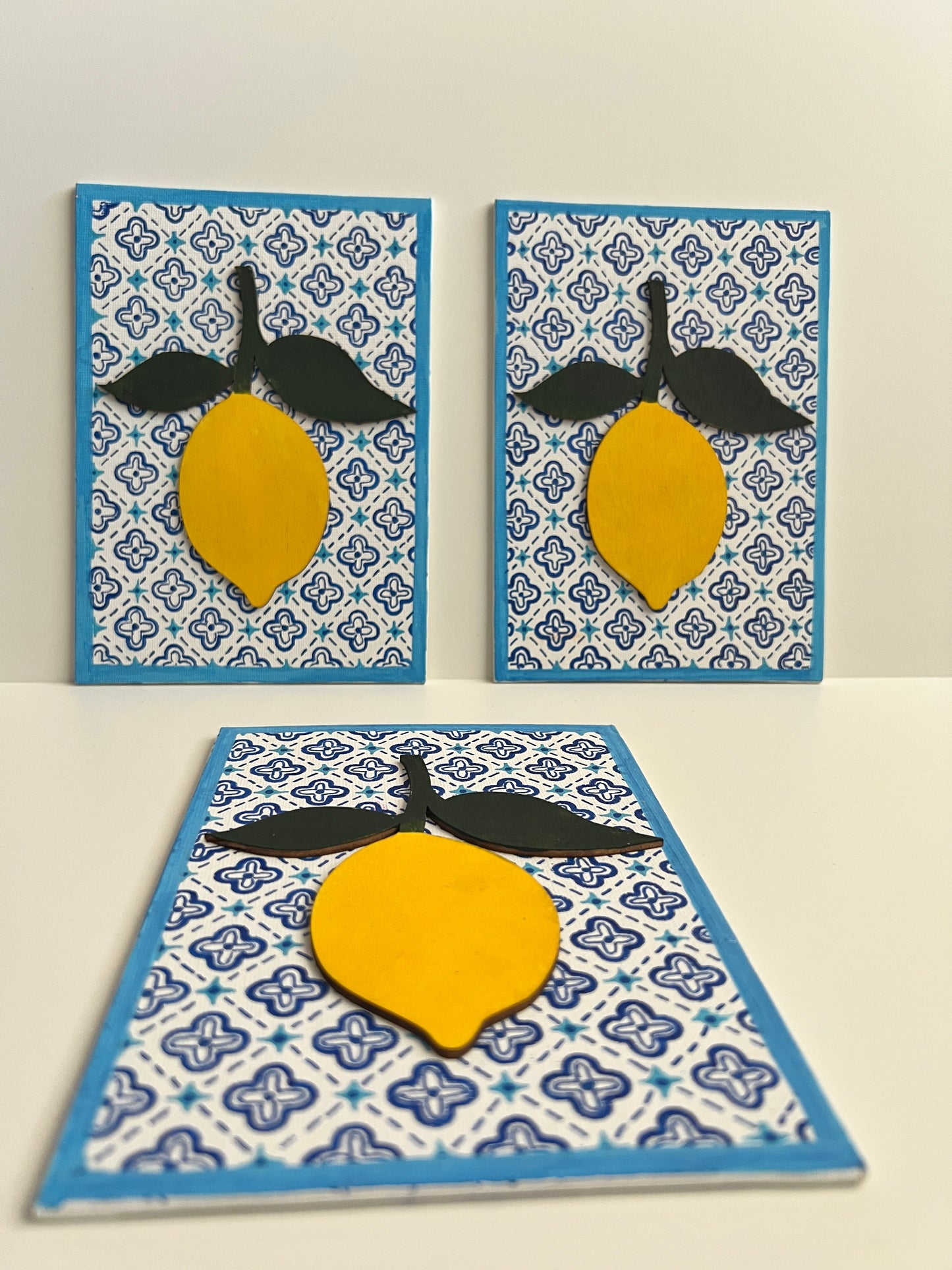 Lemon Greek plaque