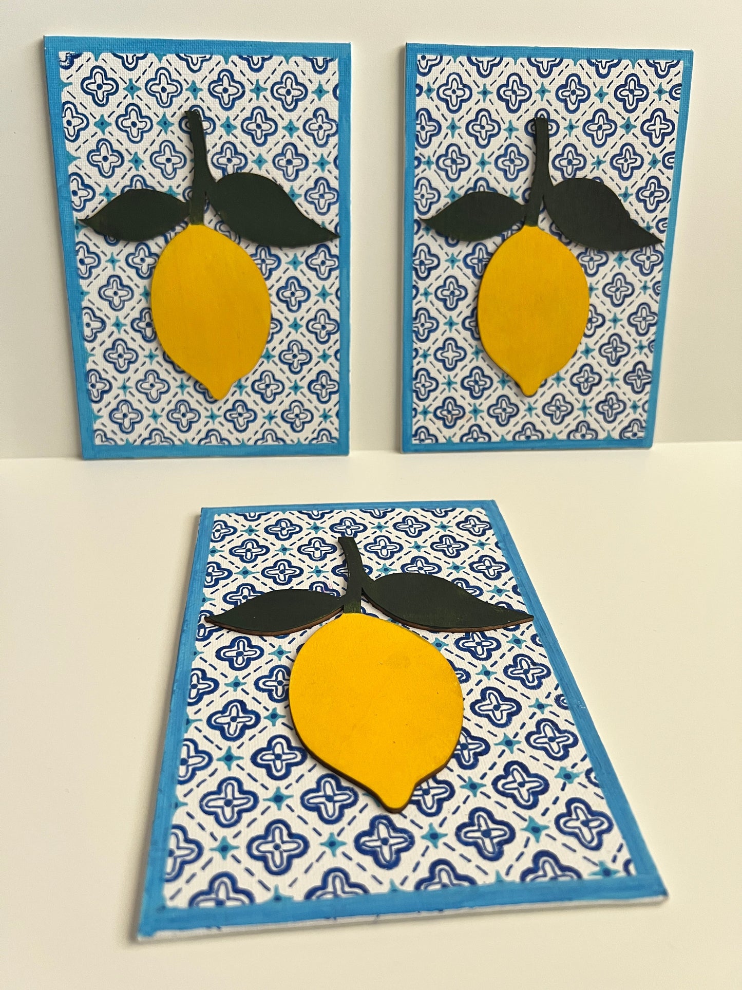 Lemon Greek plaque