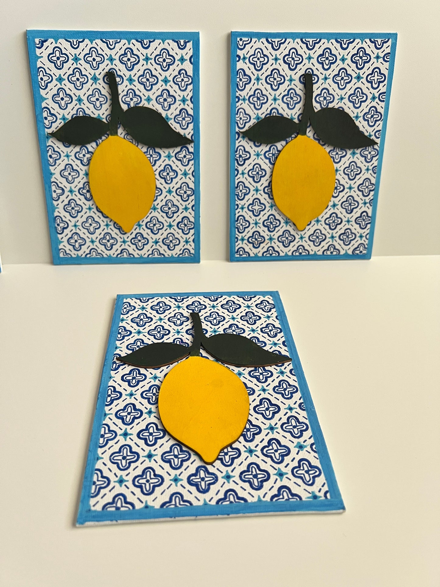 Lemon Greek plaque