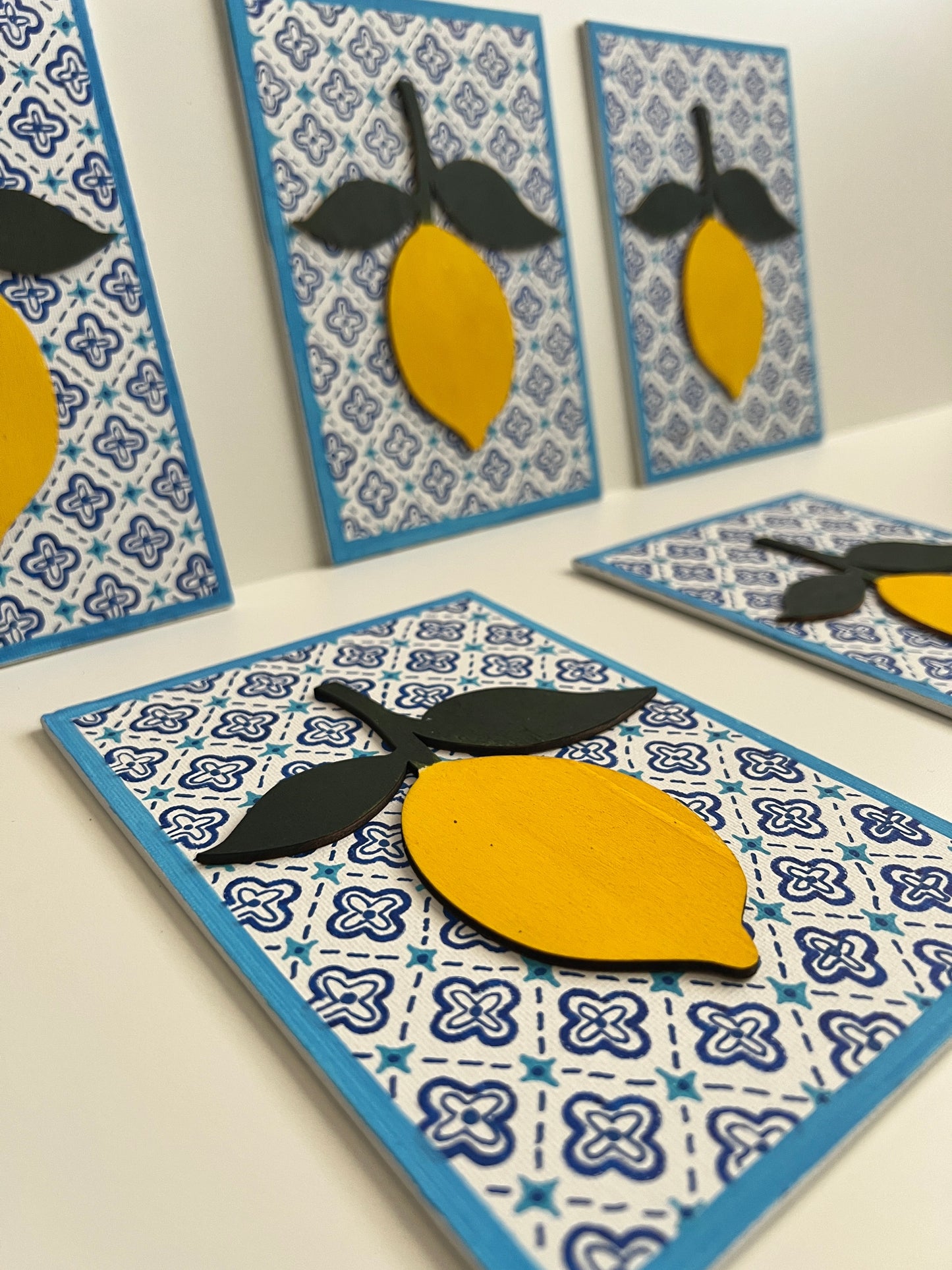 Lemon Greek plaque