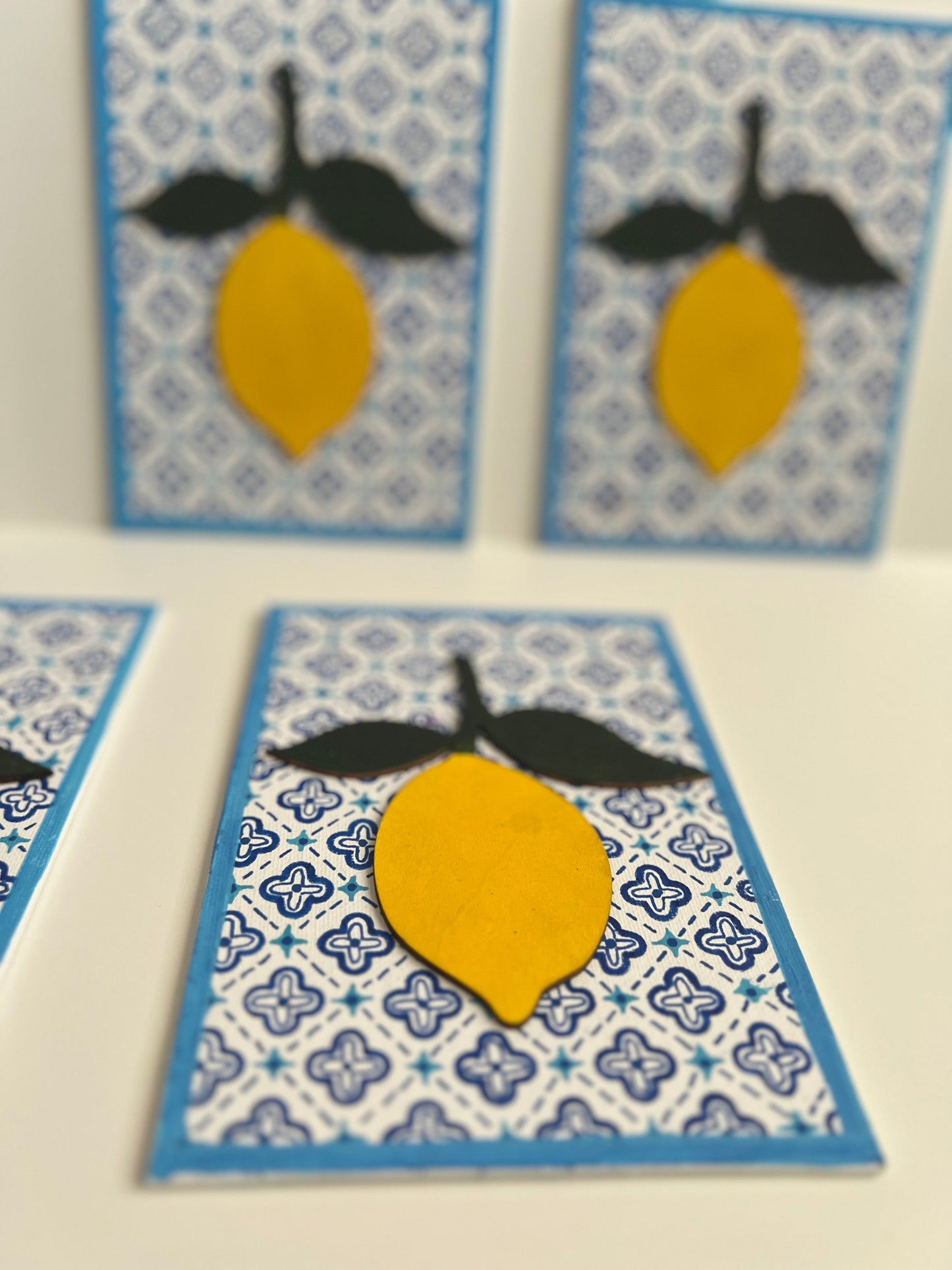 Lemon painting small