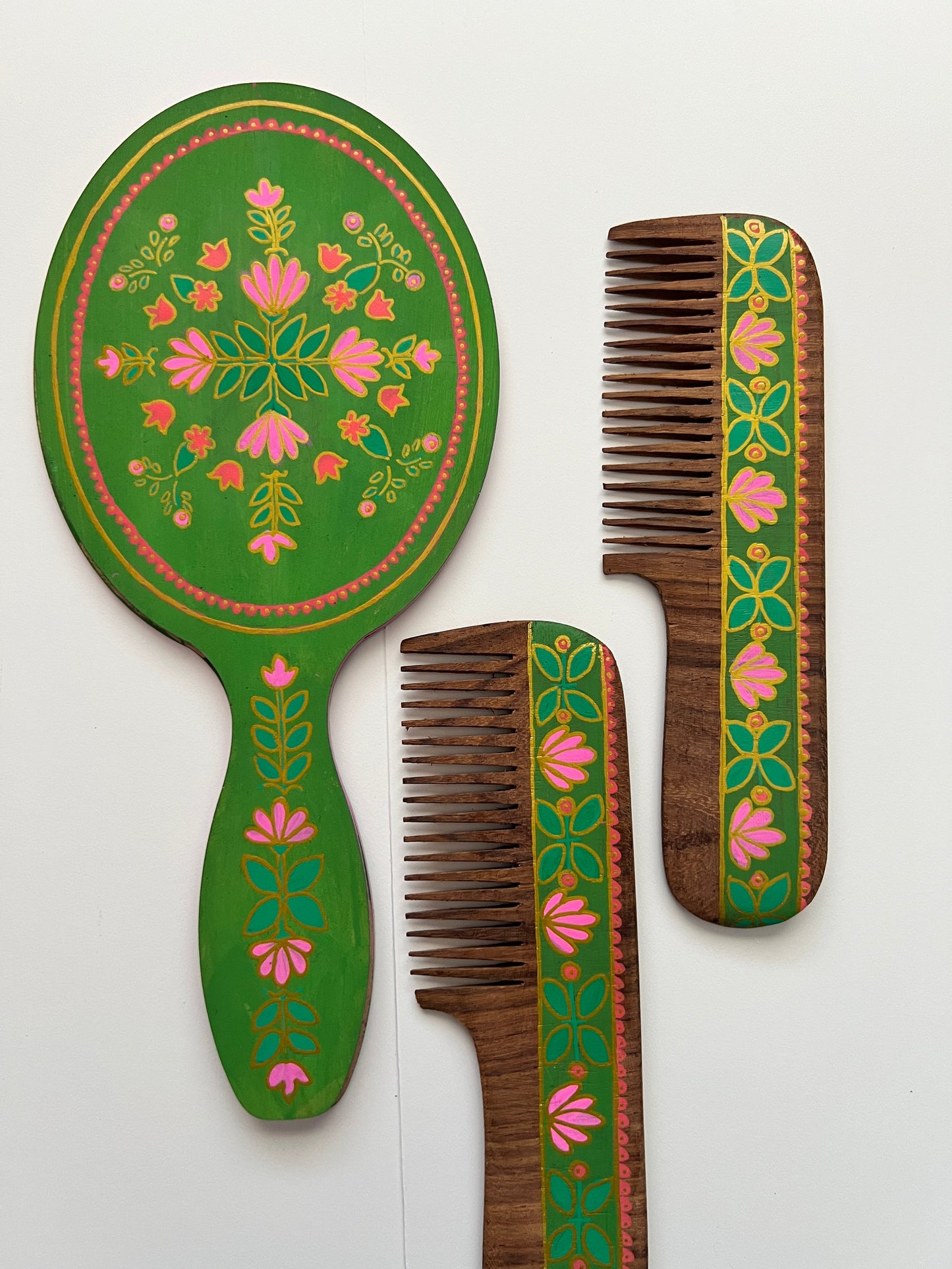 Mirror Comb Green