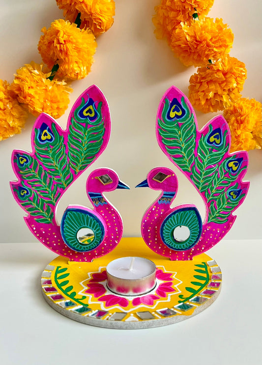 Peacock Lamp