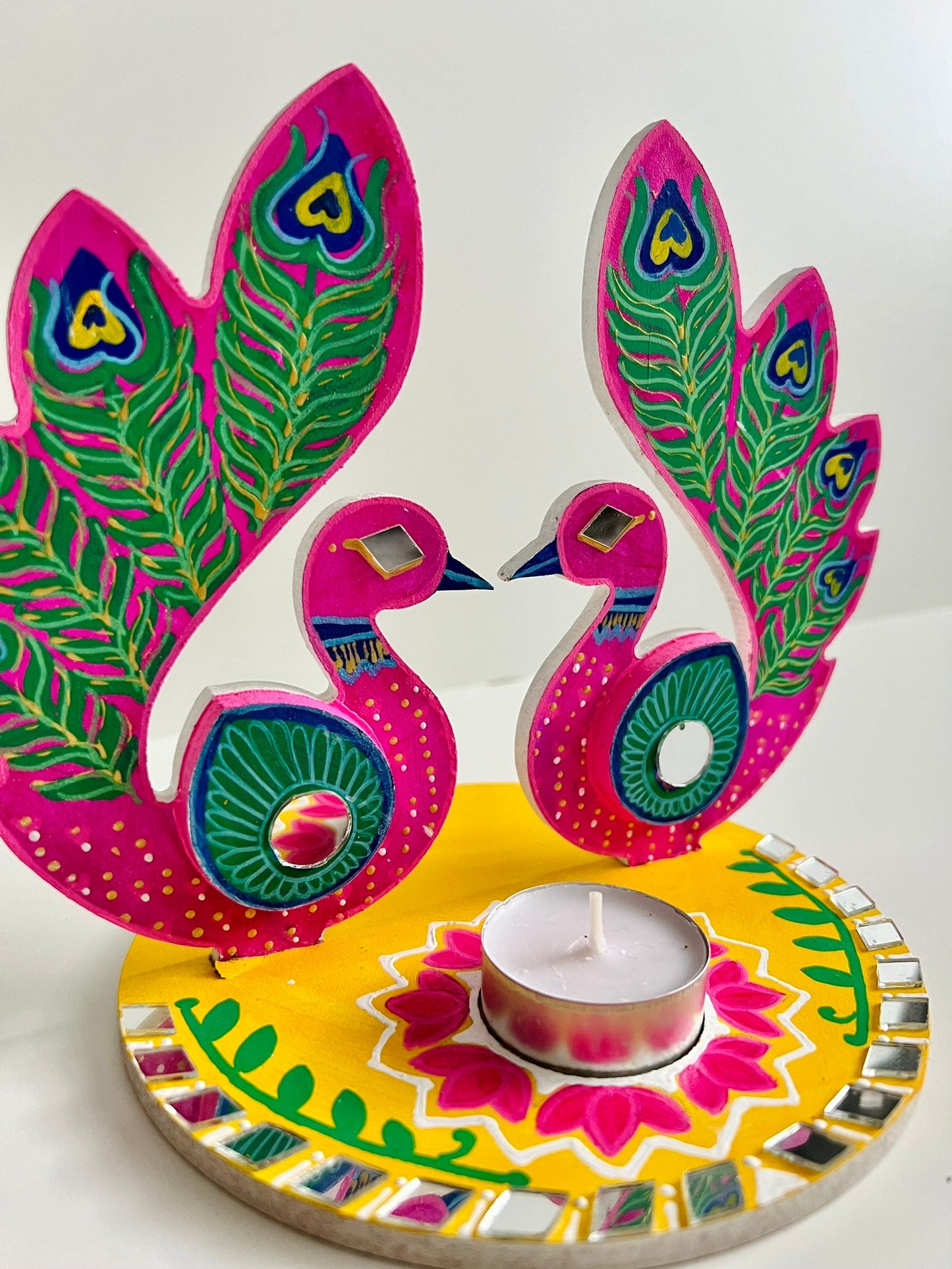 Peacock Lamp
