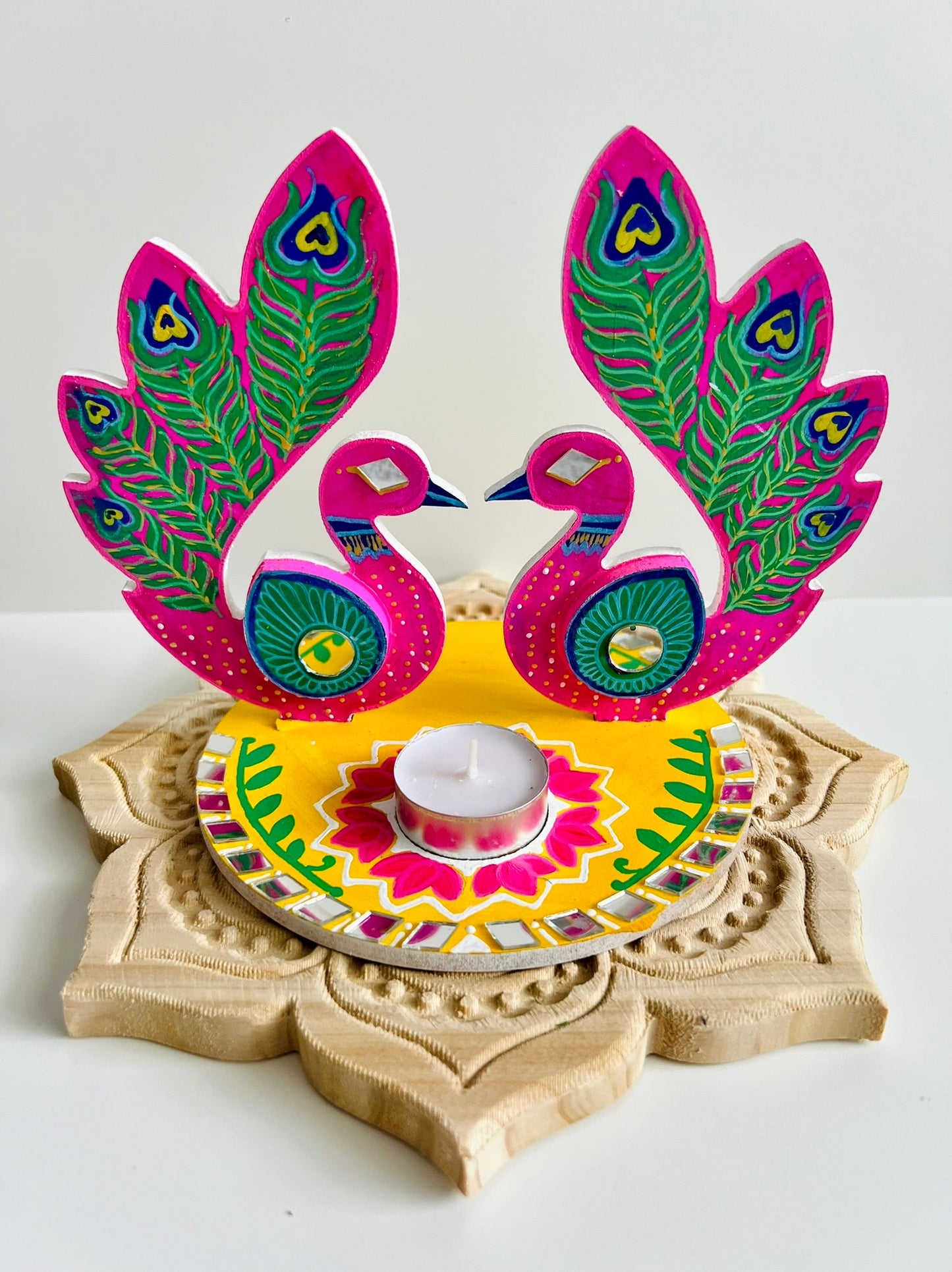 Peacock Lamp