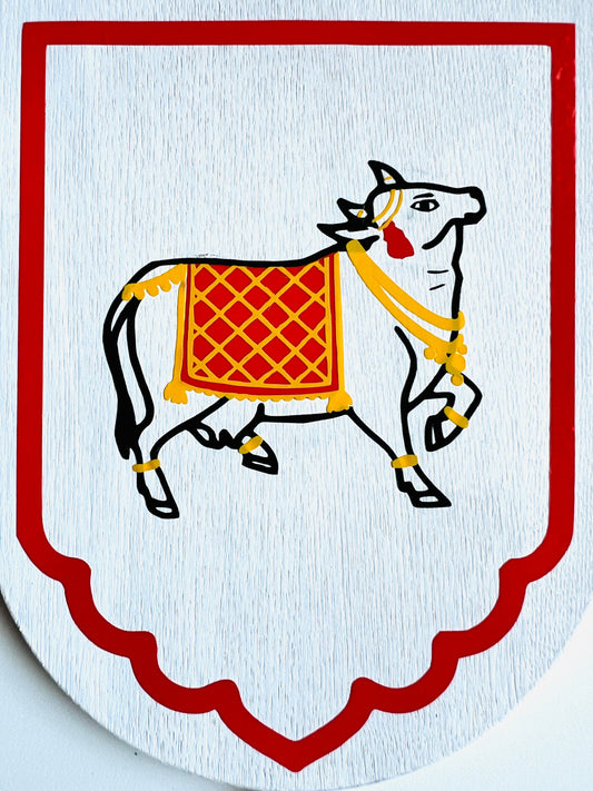 Pichwai cow semicircle