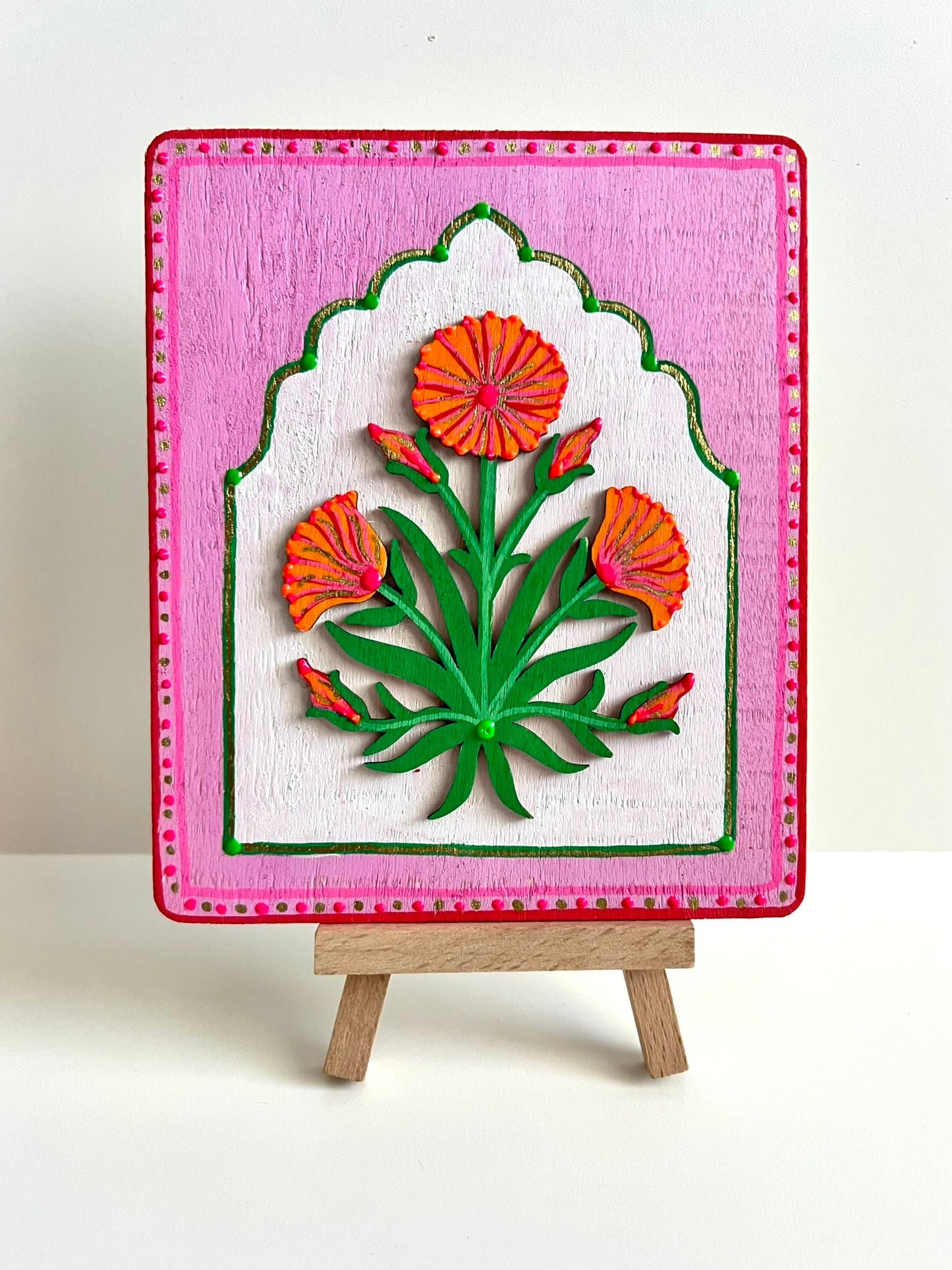 Pink Mughal flower