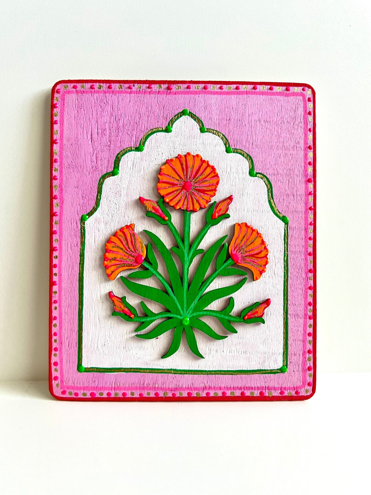 Pink Mughal flower
