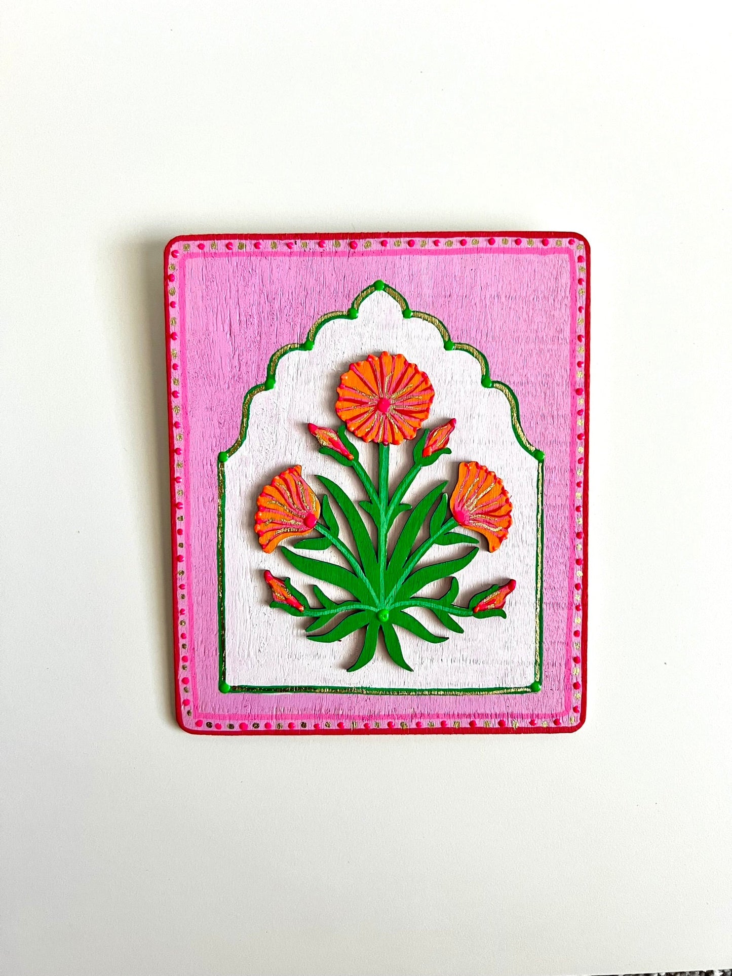 Pink Mughal flower