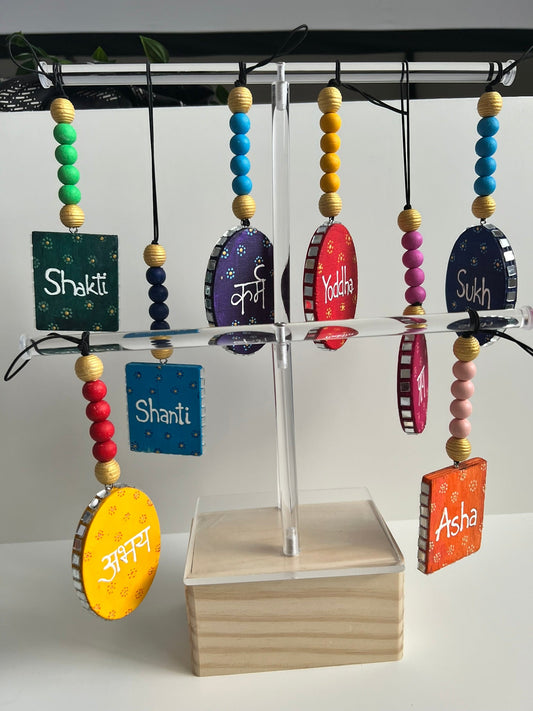 Positive word hanging
