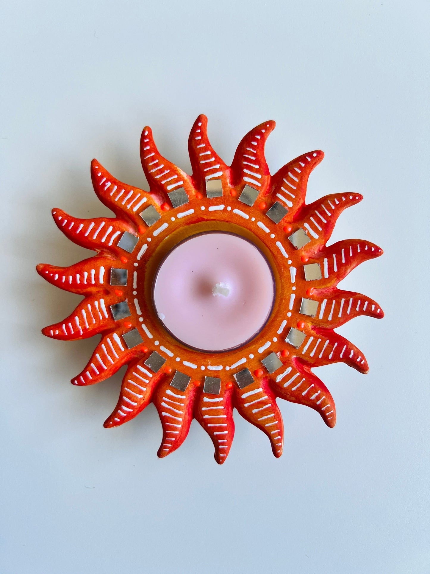 Sun Ceramic Tea Light Holders