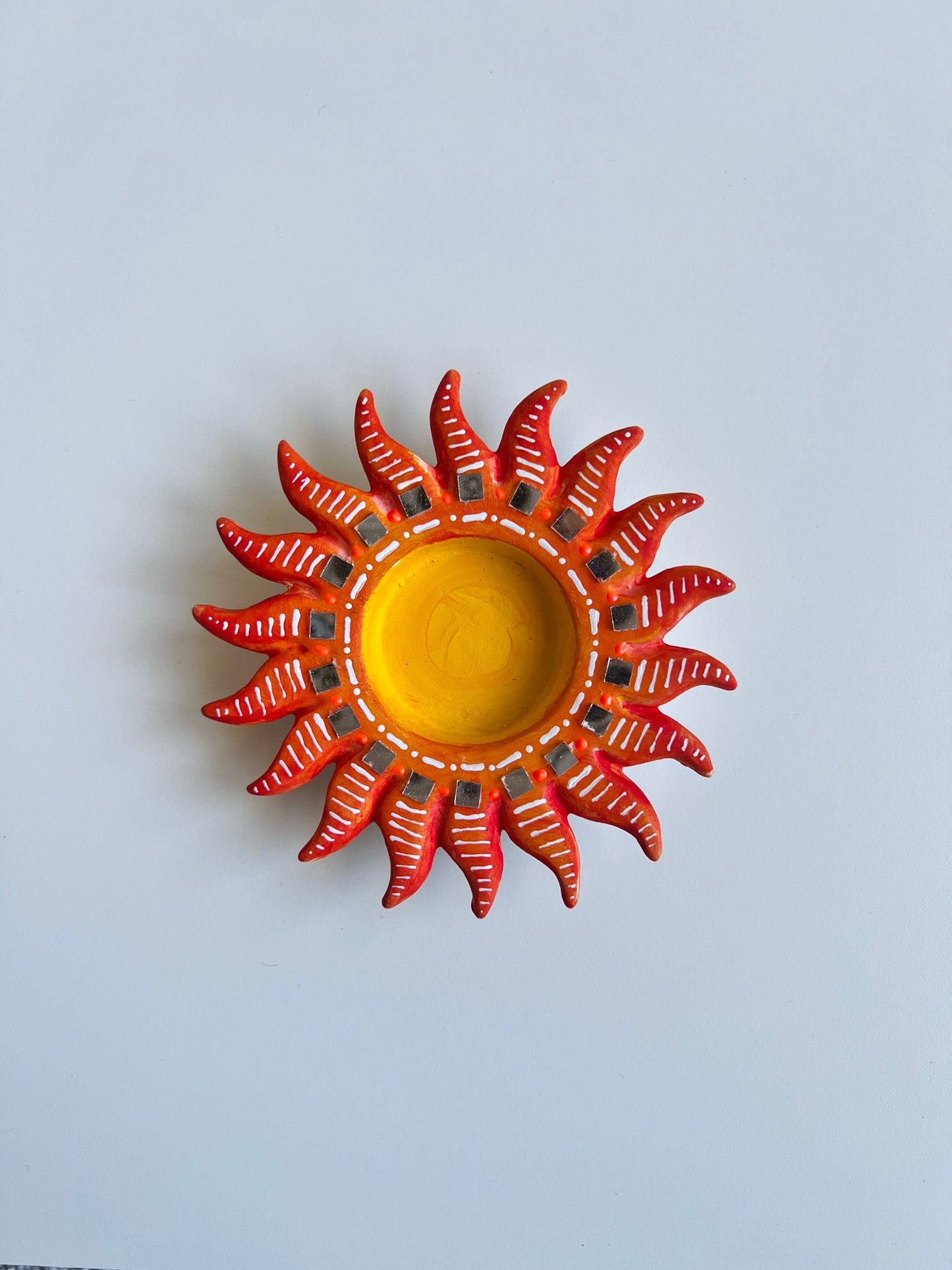 Sun Ceramic Tea Light Holders