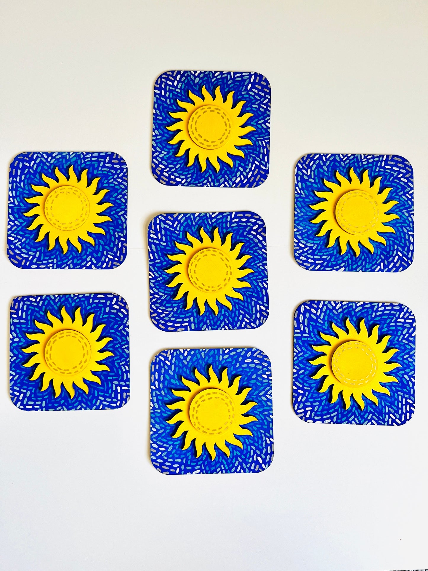 Sun Van Gogh style