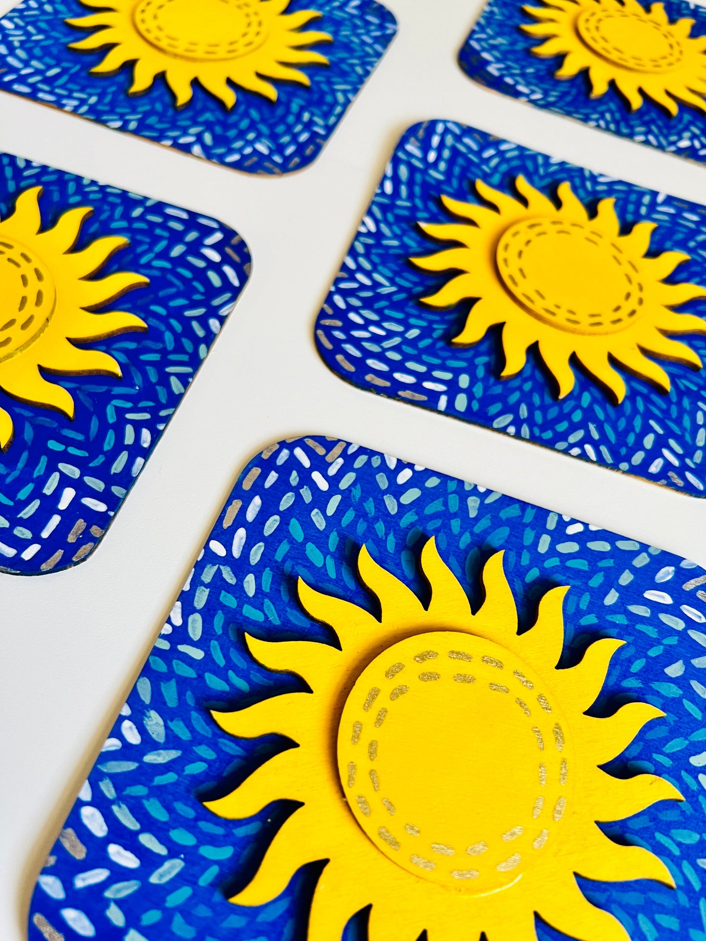 Sun Van Gogh style