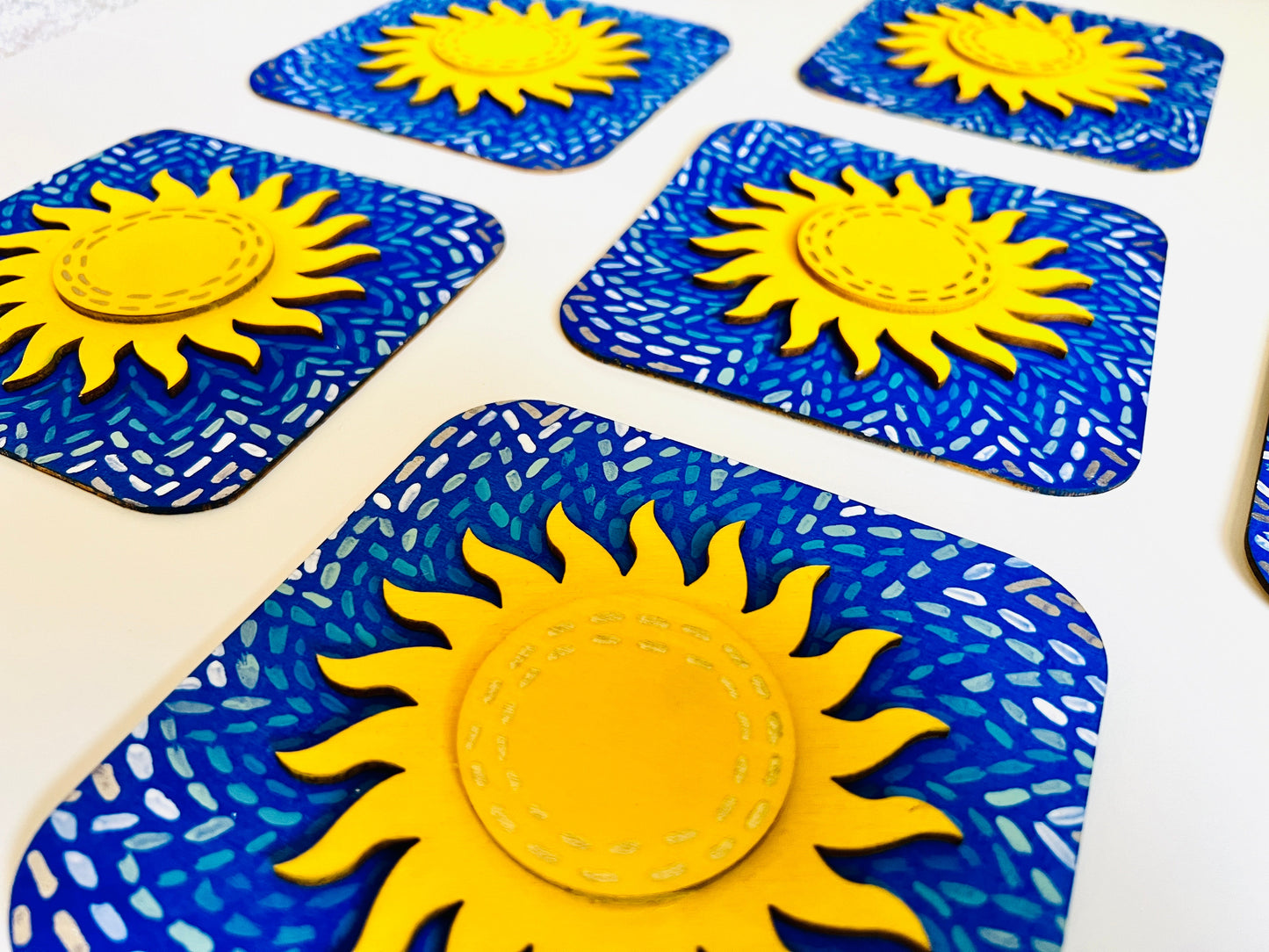 Sun Van Gogh style