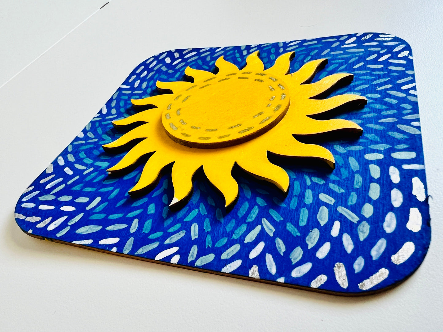 Sun Van Gogh style