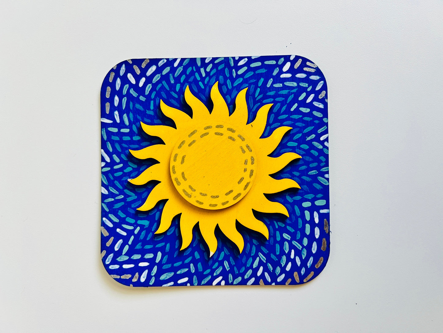 Sun Van Gogh style