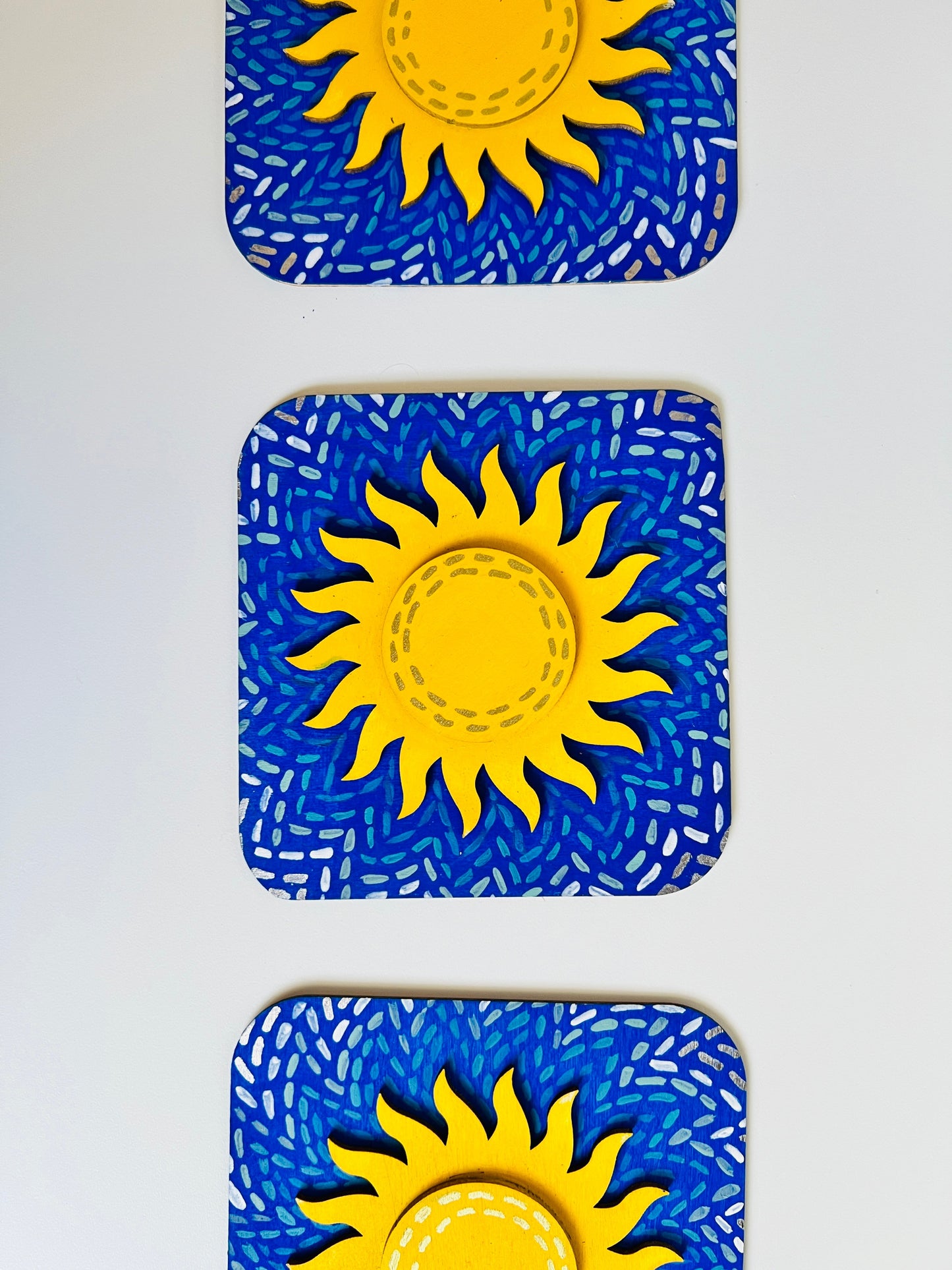 Sun Van Gogh style