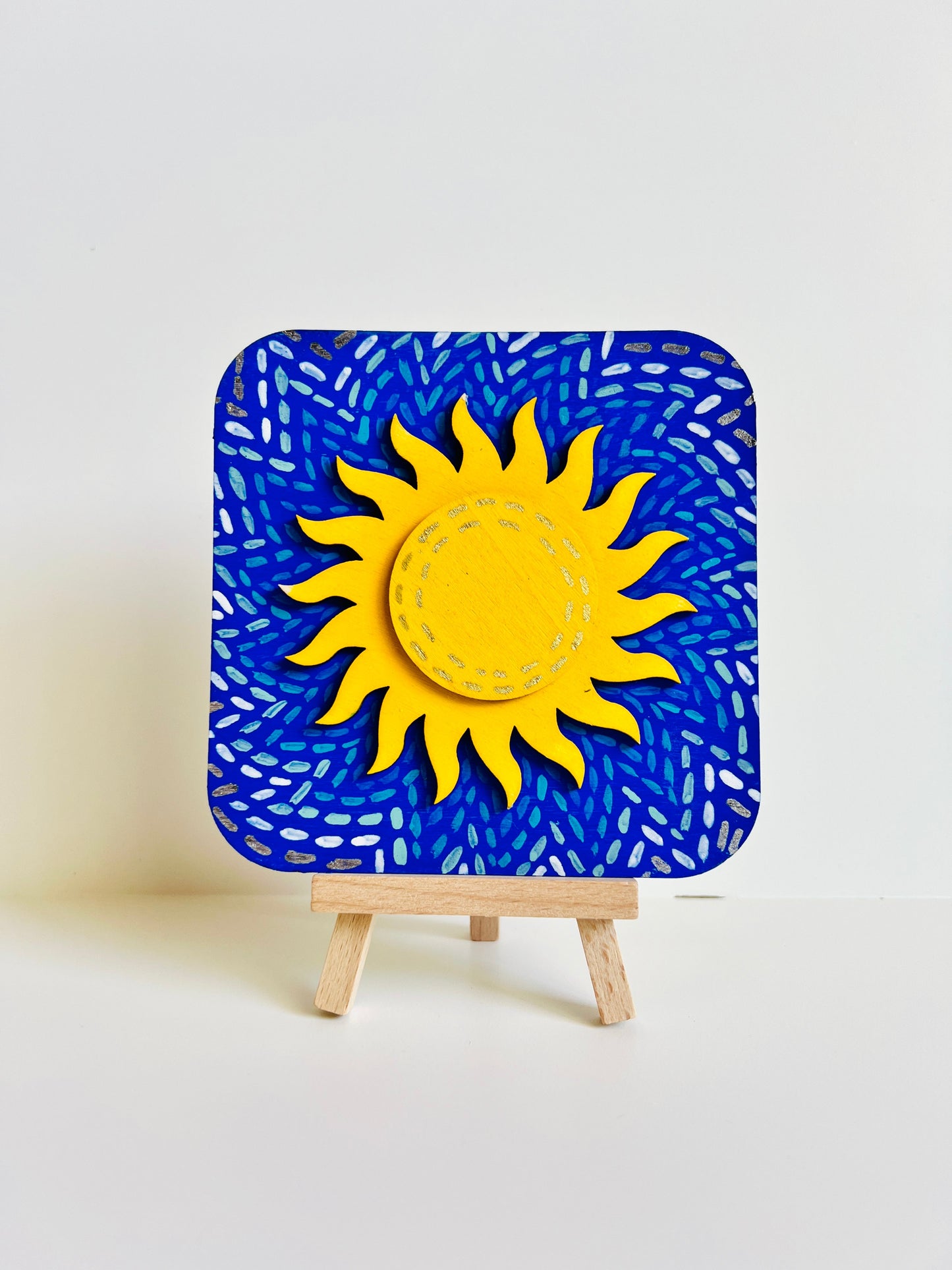 Sun Van Gogh style