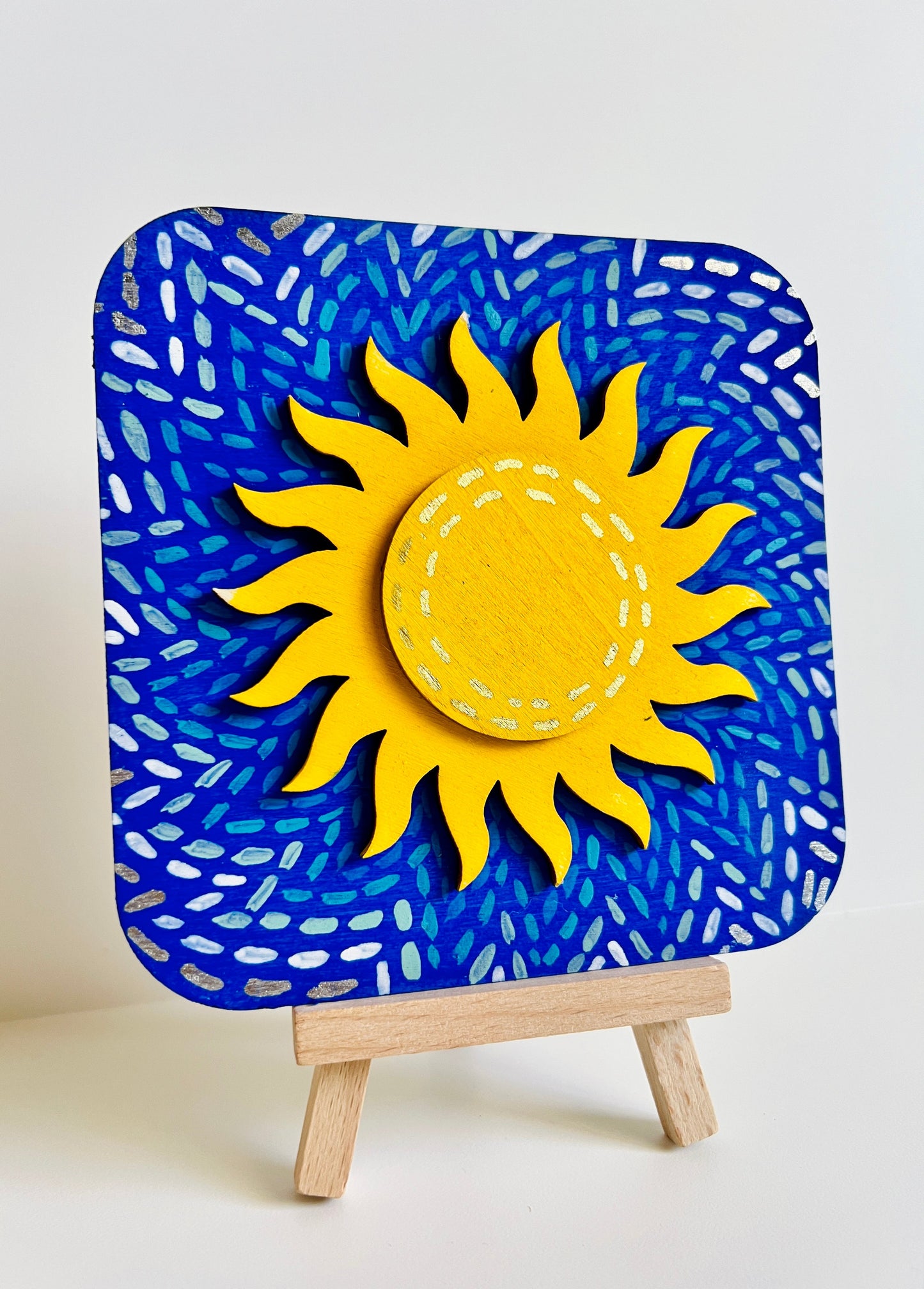 Sun Van Gogh style