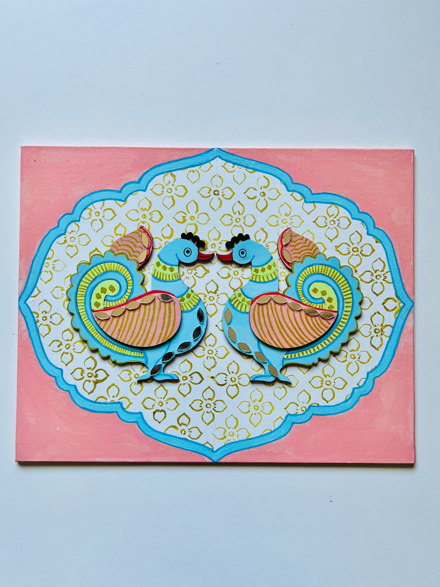 Swan peach